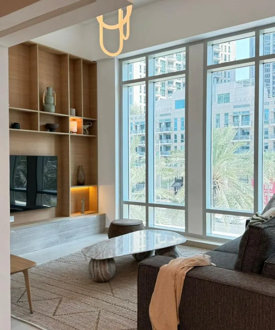 Dayf-Lft 2 Bedroom In The Heart Of Downtown Walking Distance To Burj Khalifa Park Dubai